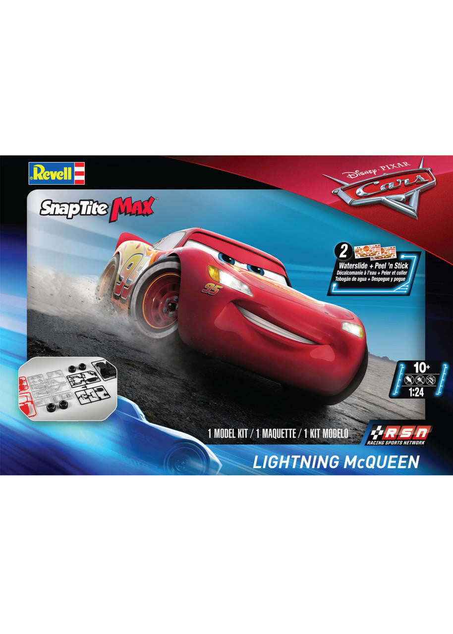 Revell 1/25 Lightning McQueen SnapTite Max 1988